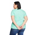 thumbnail image 3 of Iyla Plus Women's Crew Neckline Tee, 3 of 6