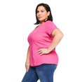 thumbnail image 2 of Iyla Plus Women's Crew Neckline Tee, 2 of 6