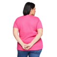 thumbnail image 3 of Iyla Plus Women's Crew Neckline Tee, 3 of 6