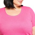 thumbnail image 4 of Iyla Plus Women's Crew Neckline Tee, 4 of 6
