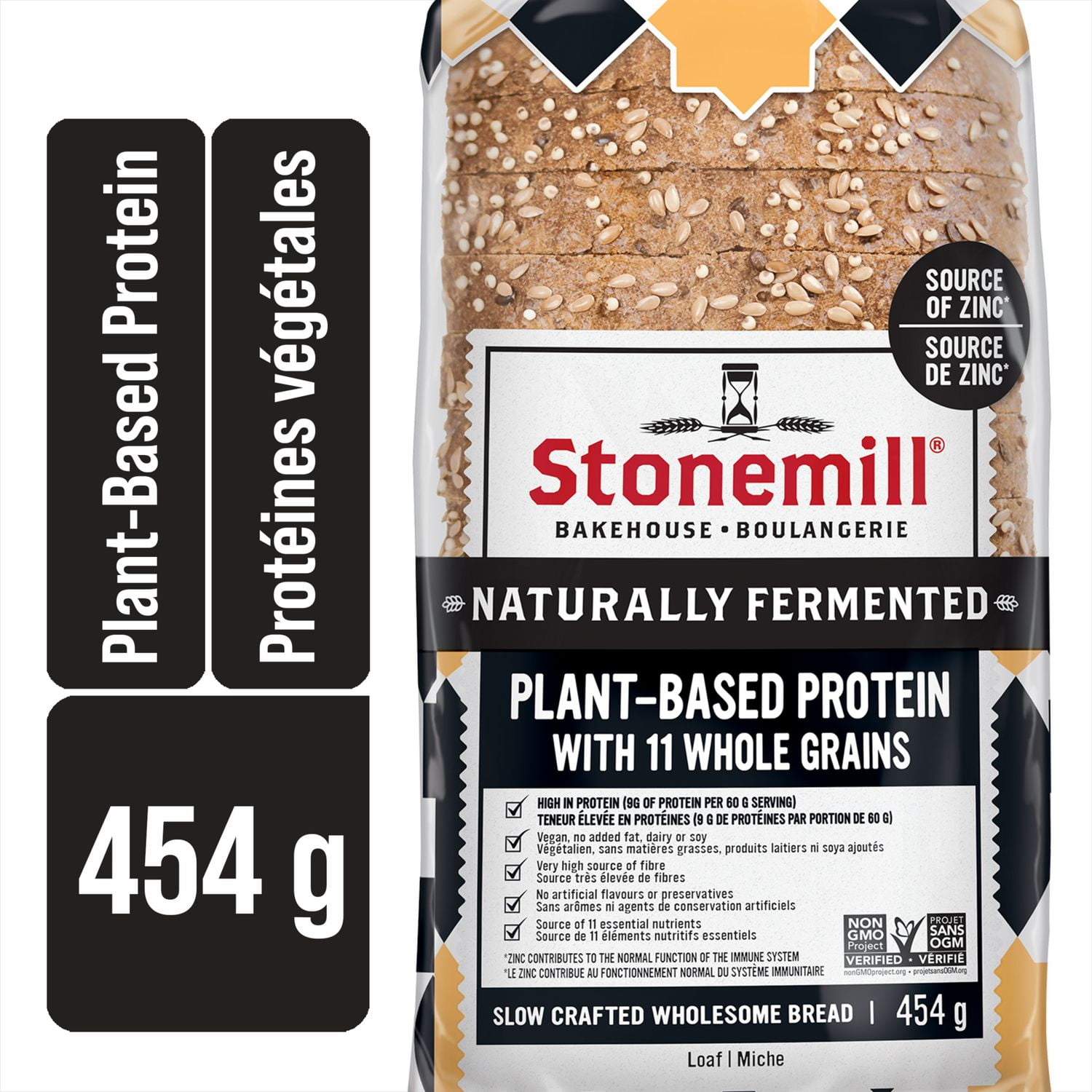 Stonemill® Honest Wellness PlantBased Protein Bread Walmart Canada