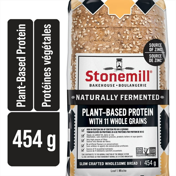 Stonemill® Honest Wellness PlantBased Protein Bread Walmart.ca