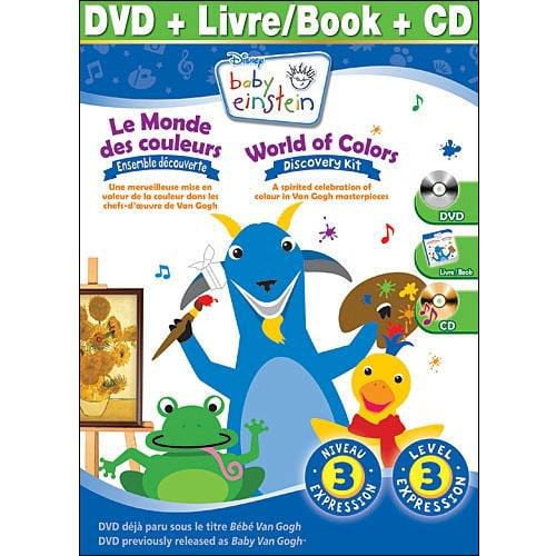 Disney Baby Einstein : Le Monde Des Couleurs (DVD + CD + Livre) (Bilingue)