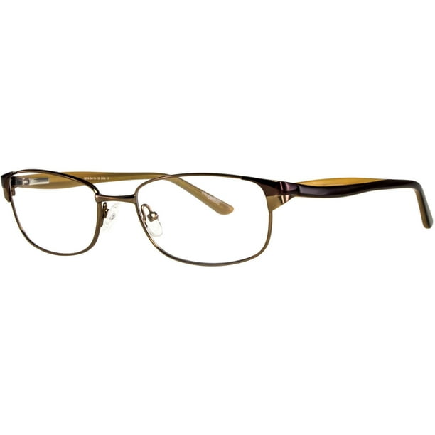 Monture de lunettes IC5819 d'Image Café pour femmes Crystal en brun
