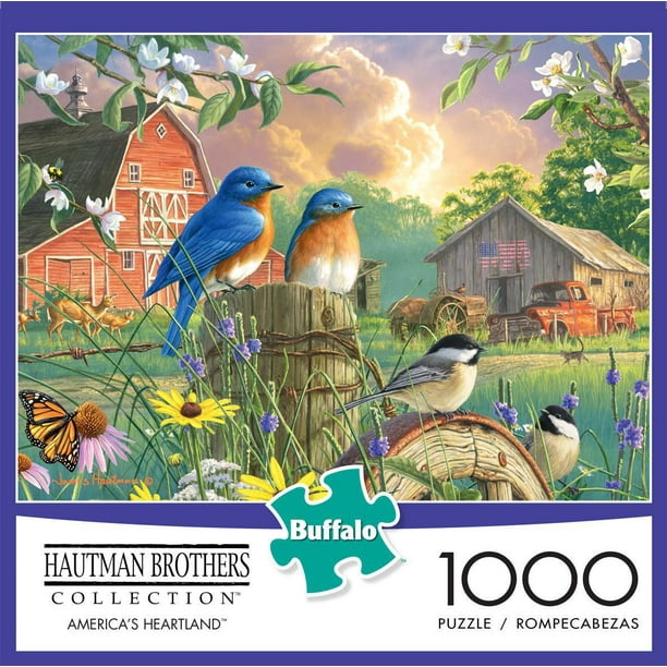 Buffalo Games - Hautman Brothers - America's Heartland - 1000 Piece ...