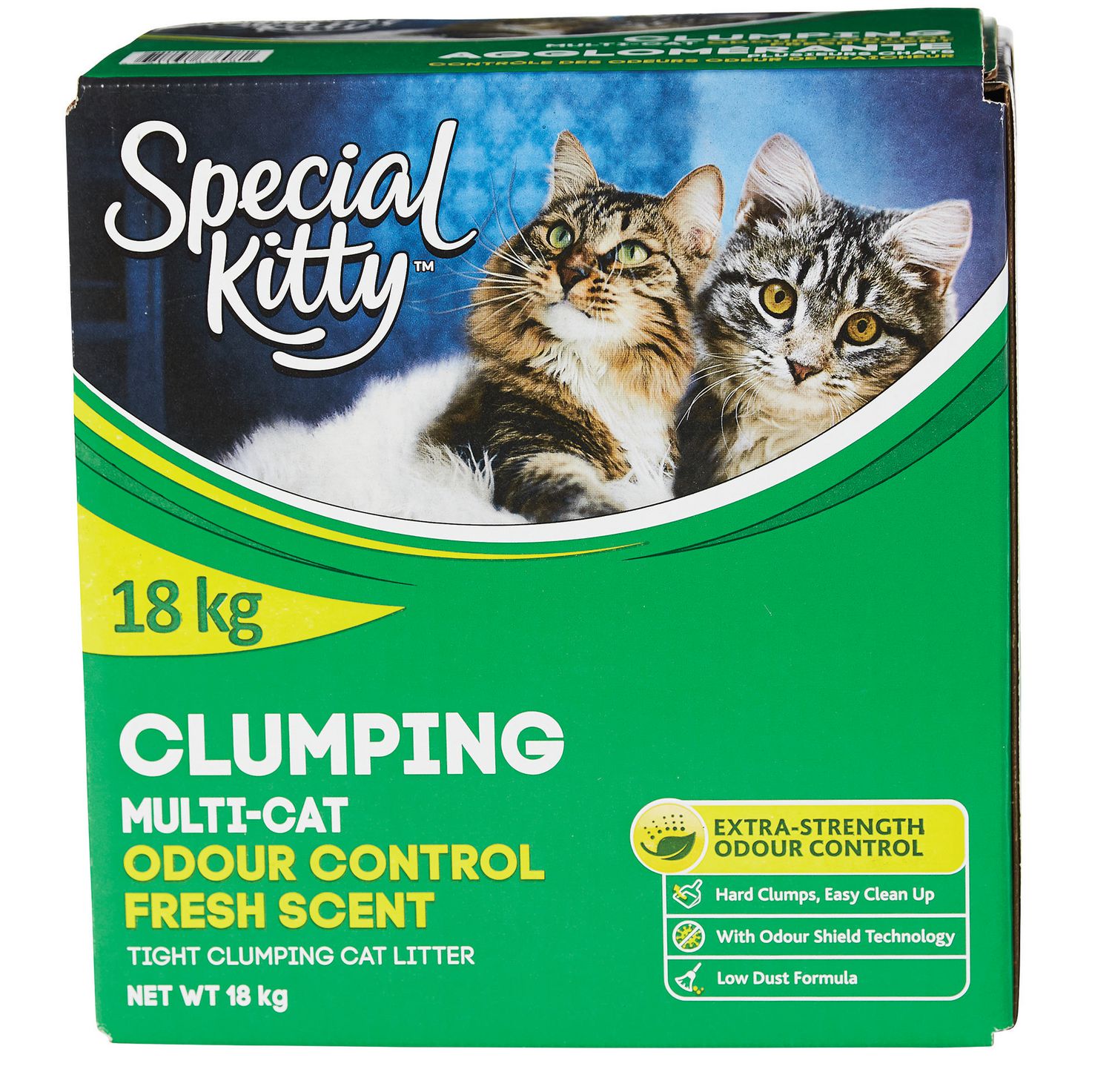 Special Kitty Clumping Odour Control Multicat CAT Litter Fresh Scent