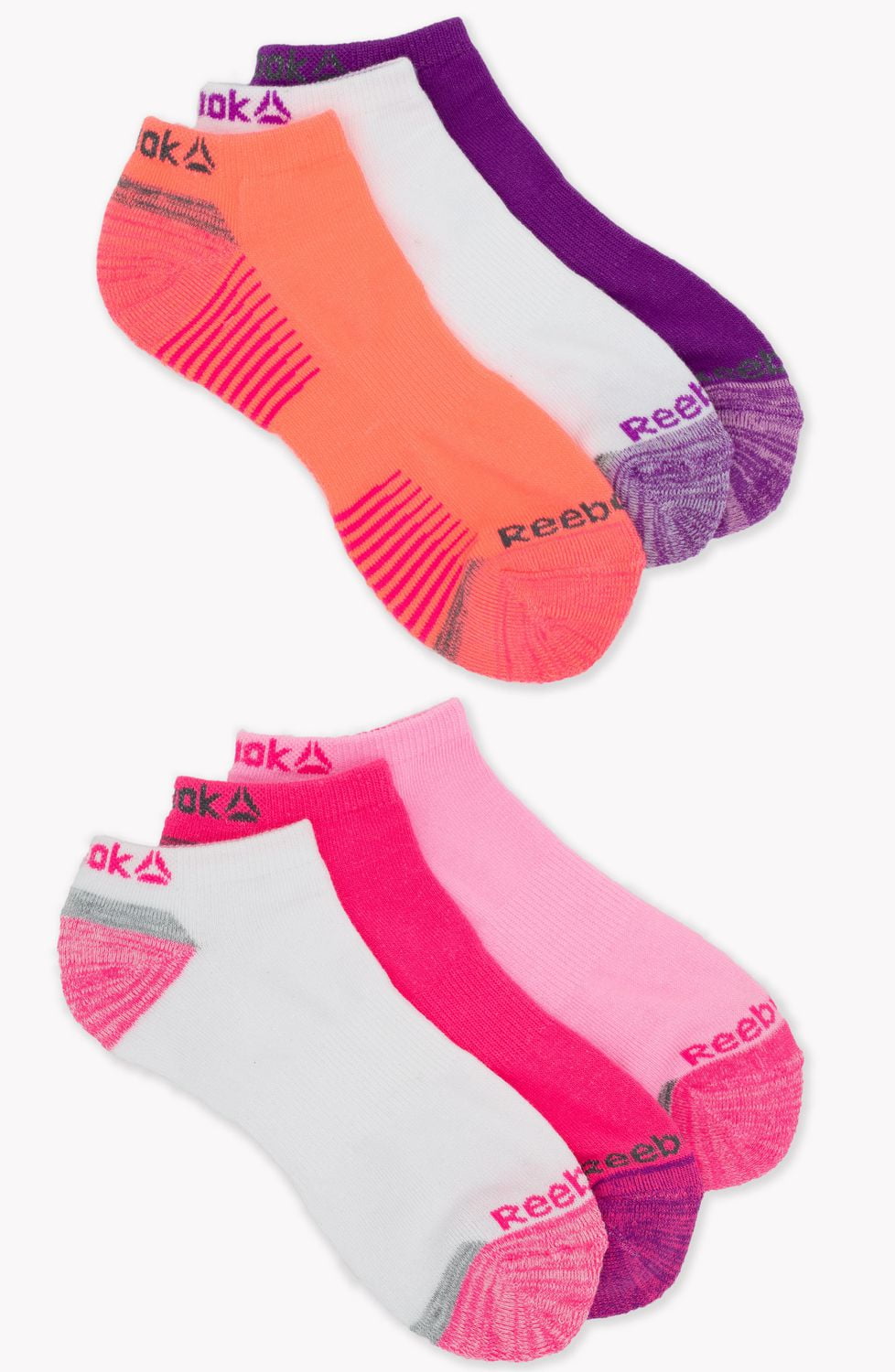 Reebok Girls 6pk Low Cut