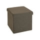 Homtrends Cube de stockage pliant brun – image 1 sur 3