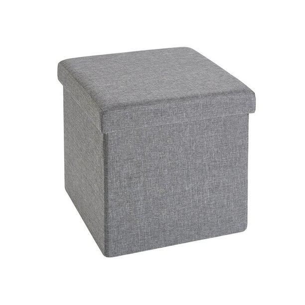 HomeTrends Cube de stockage Gris Cube de stockage