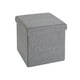 HomeTrends Cube de stockage Gris Cube de stockage – image 1 sur 3