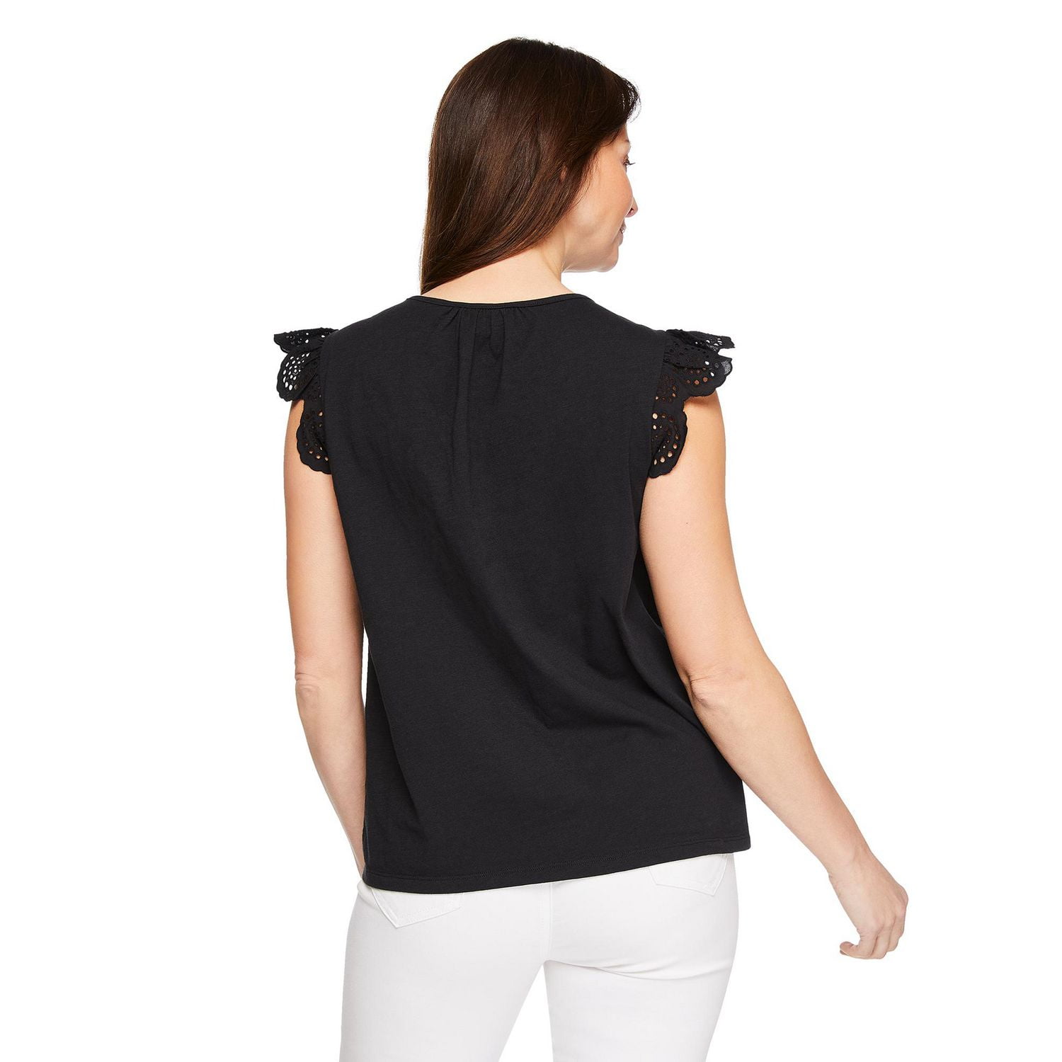 Iyla Women's Flutter Sleeve Top