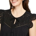 thumbnail image 4 of Iyla Women's Flutter Sleeve Top, 4 of 6