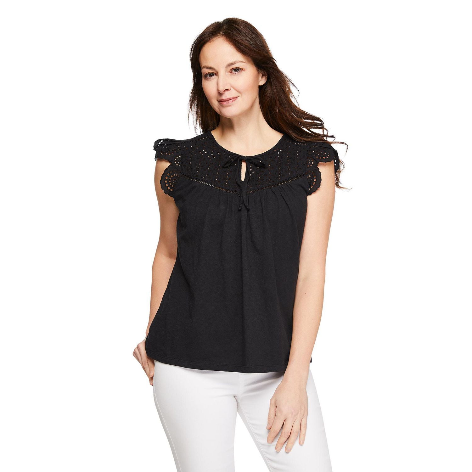 Iyla Women's Flutter Sleeve Top