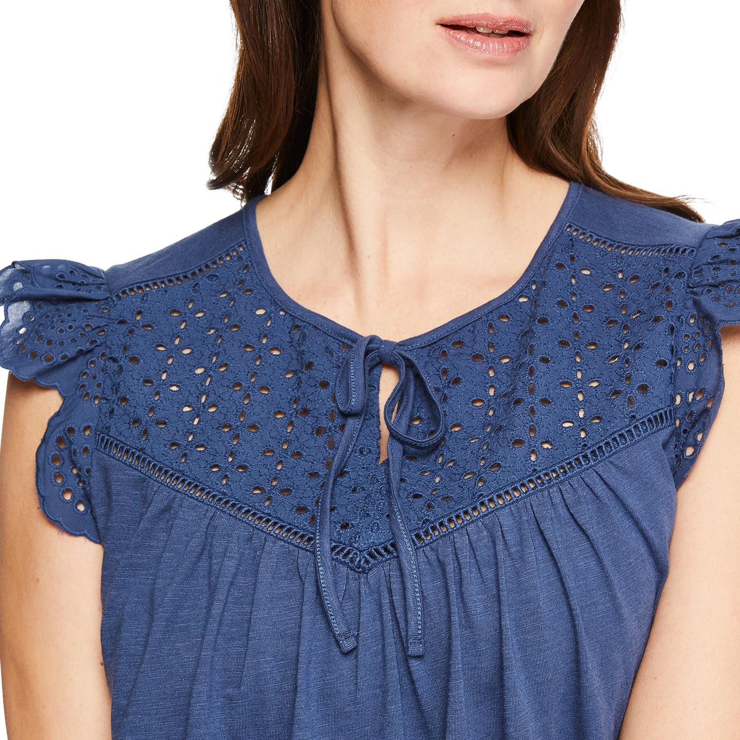 Iyla Women's Flutter Sleeve Top