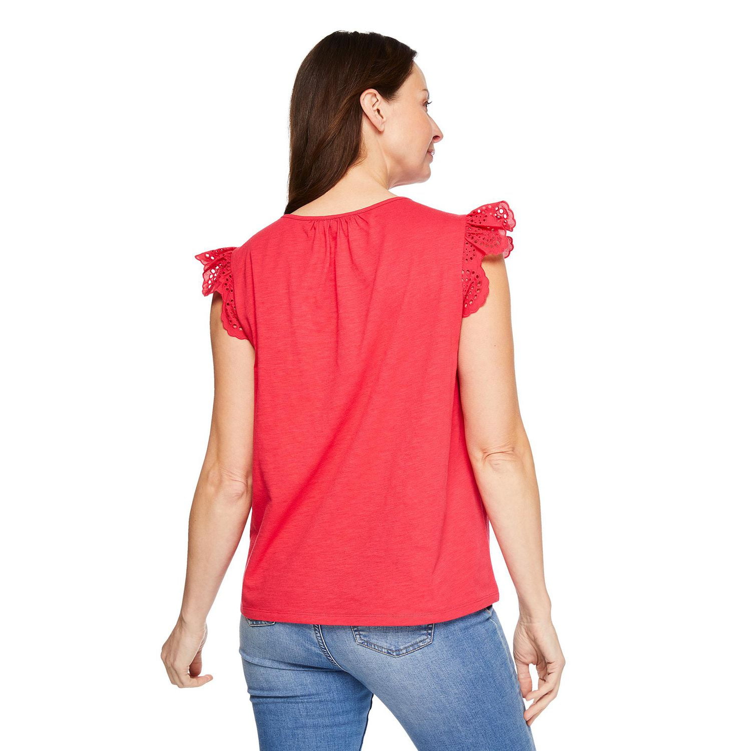 Iyla Women's Flutter Sleeve Top