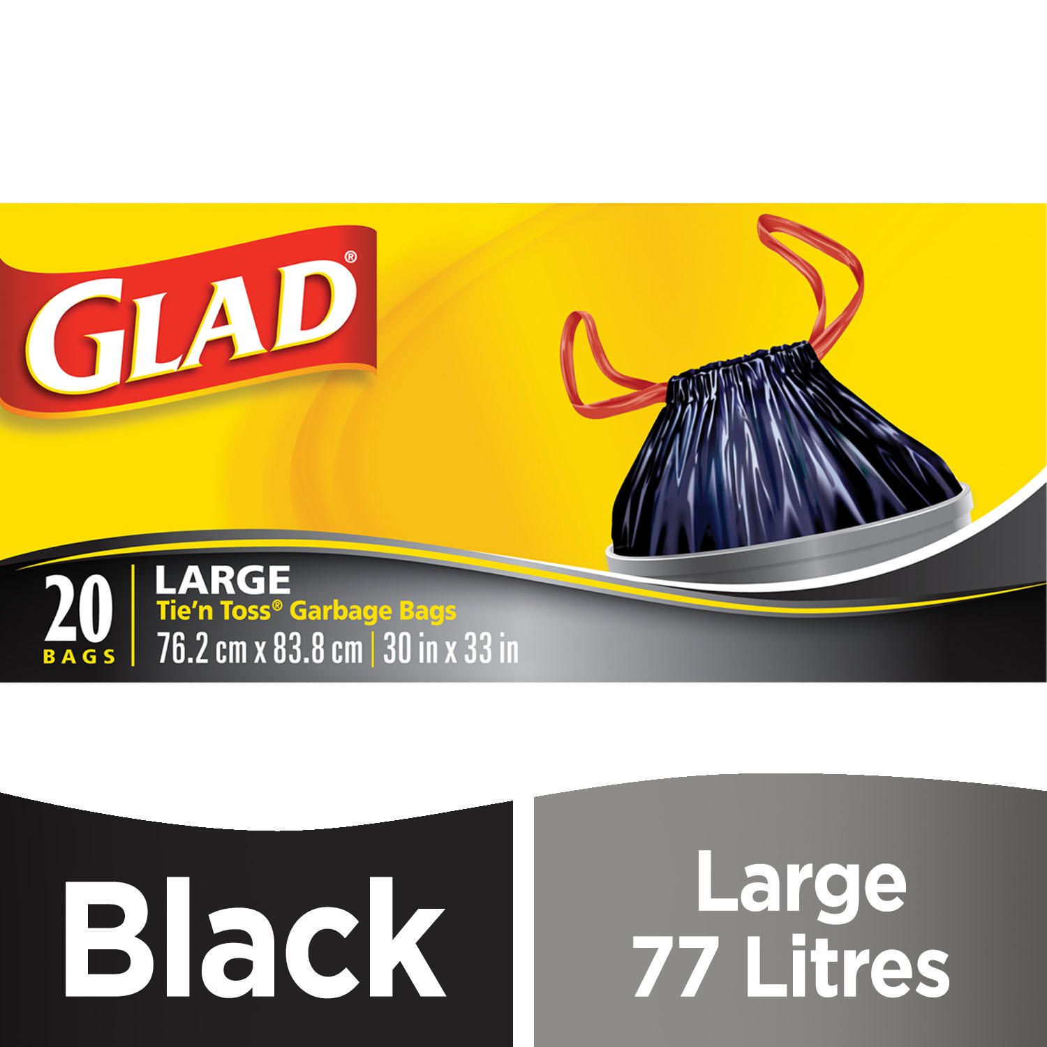 garbage bags with ties