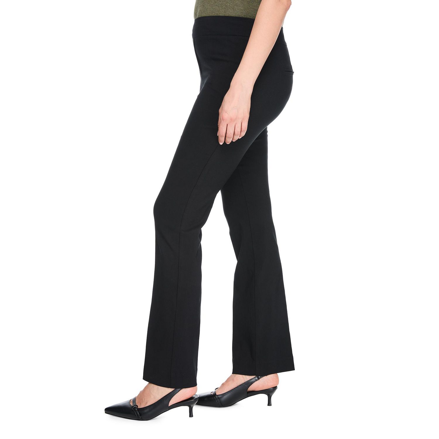 Pantalon enfilable à jambe semi-évasée Iyla pour femmes