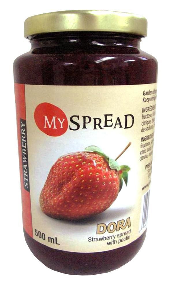 DORA MY SPREAD STRAWBERRY WITH PECTIN Walmart Canada