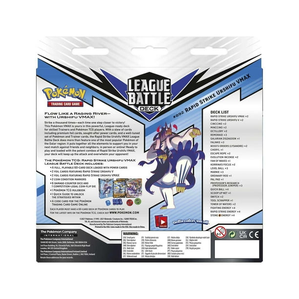 Pokemon TCG: Mew VMAX League Battle Deck – Inked Gaming