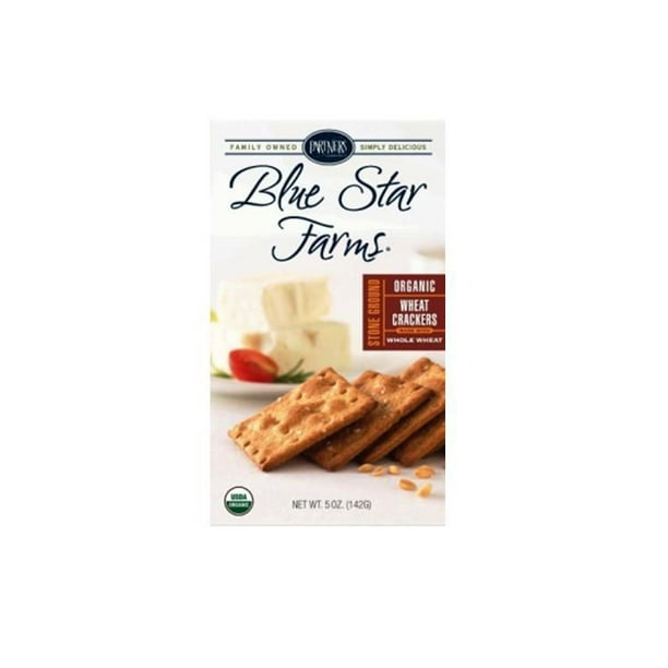 Blue Star Farm Organic Stoneground Rye and Flax Crackers Walmart.ca