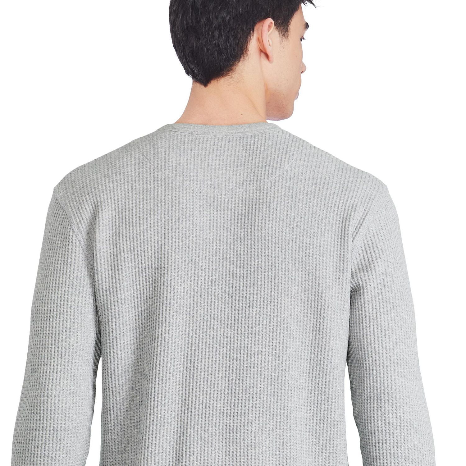 Chandail à encolure ras du cou motif gaufré George pour hommes Tailles P-TTG