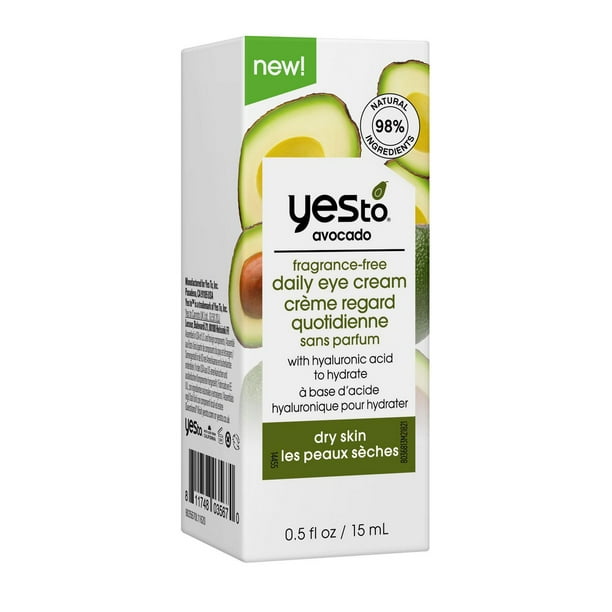 Yes To Avocado FragranceFree Daily Eye Cream Walmart.ca