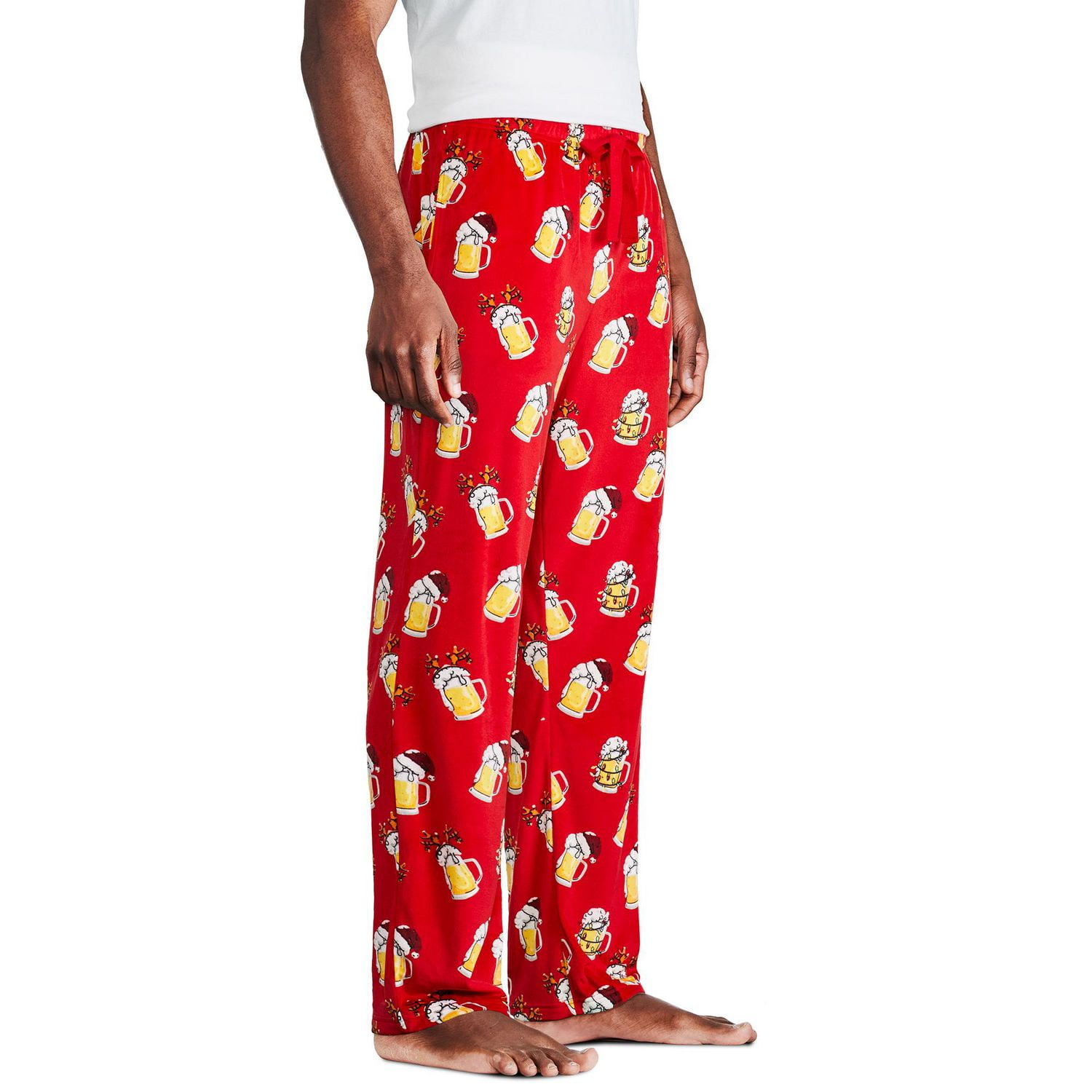 George Men's Velour Pajama Pant