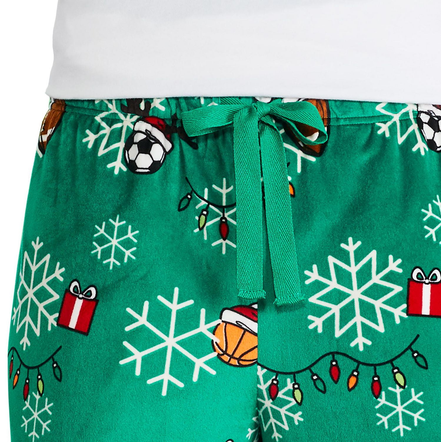 George Men's Velour Pajama Pant