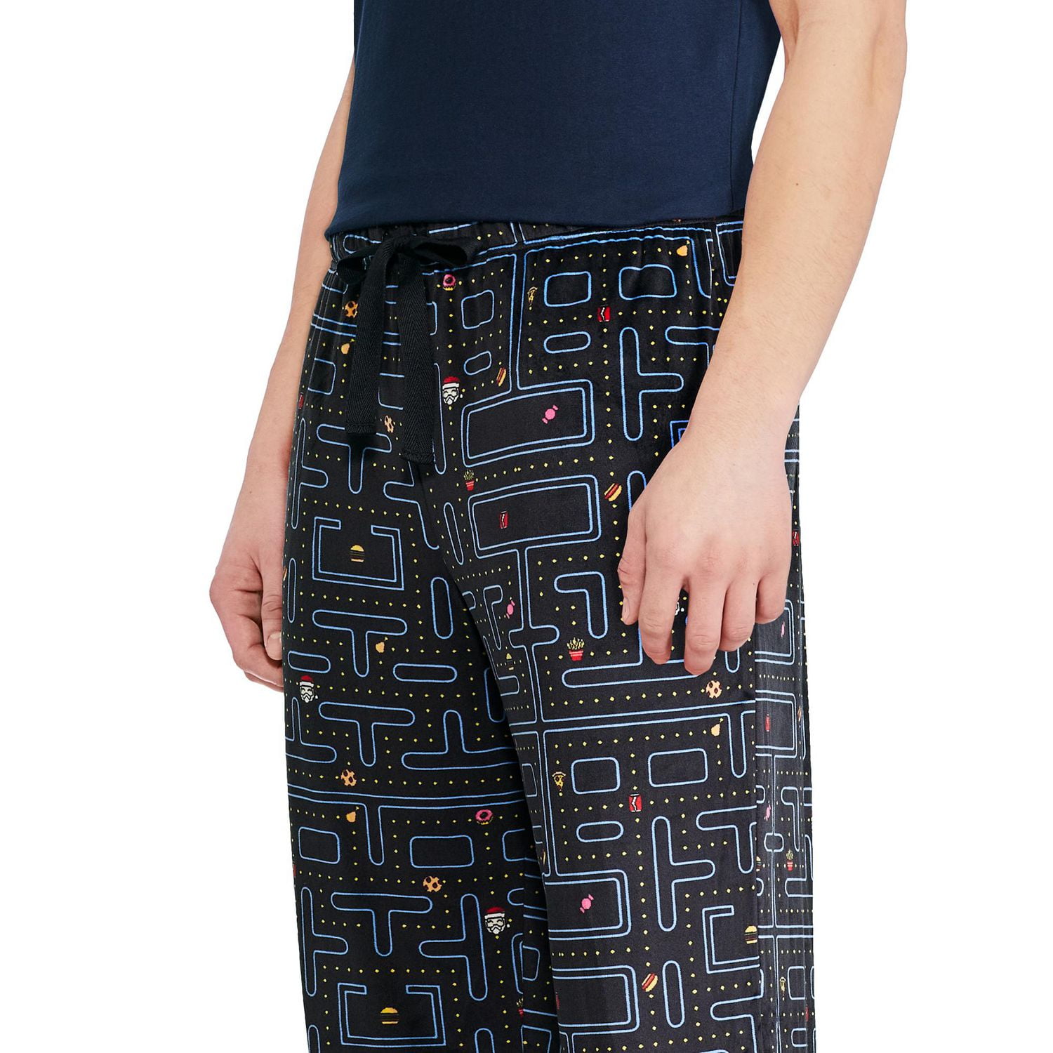 George Men's Velour Pajama Pant