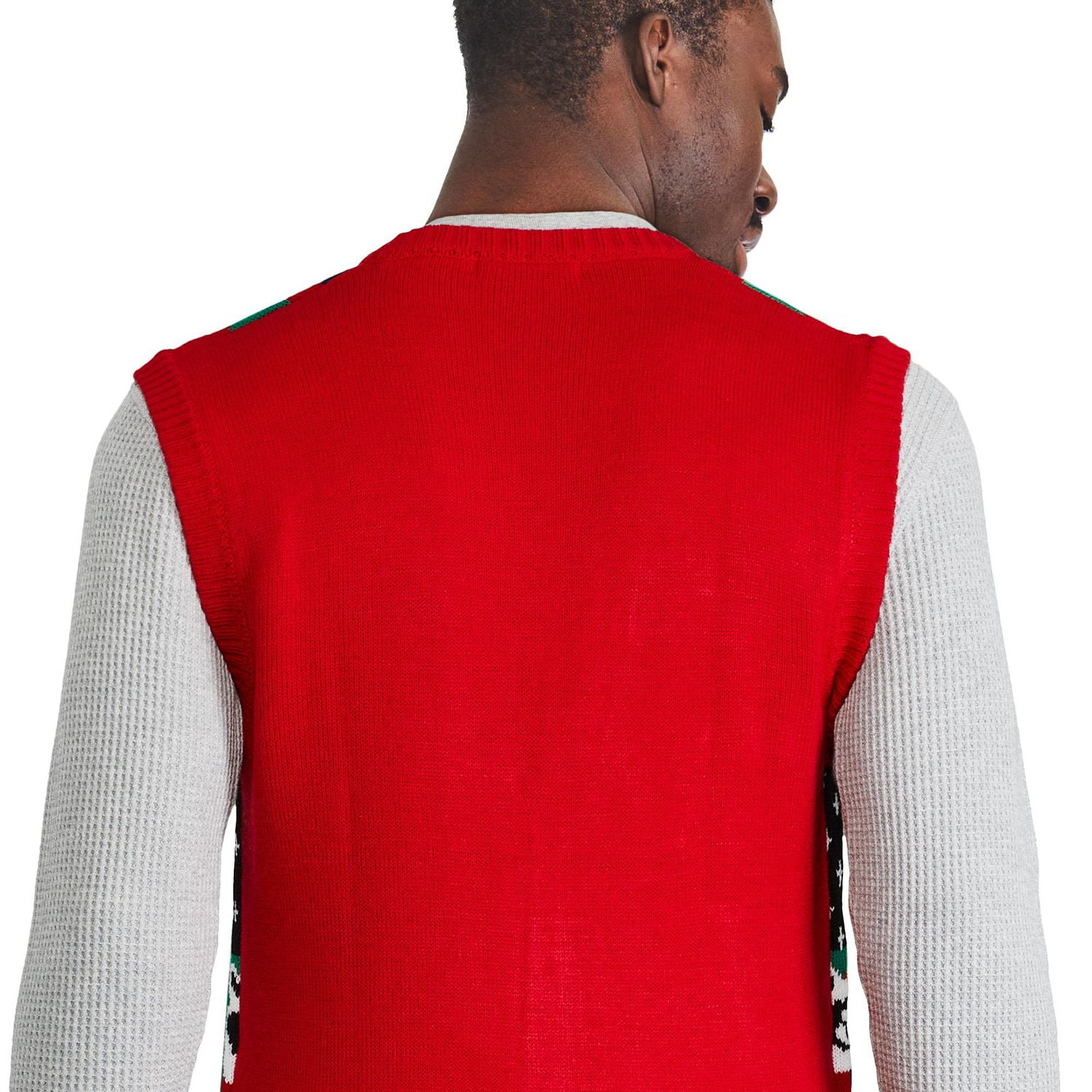 George Men's Holiday Sweater Vest