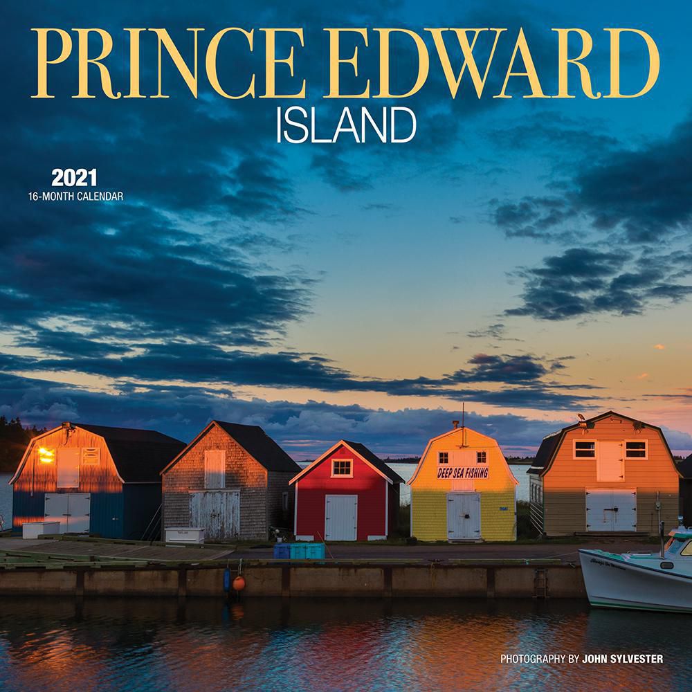 Prince Edward Island 2021 12 x 12 Inch Monthly Square Wall Calendar by