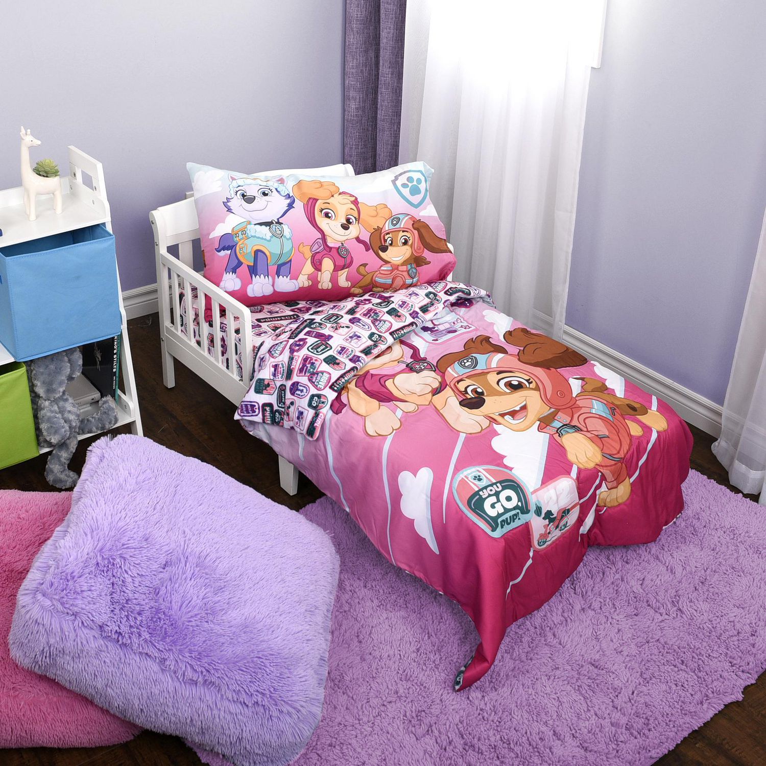 Girl paw patrol store bedroom set