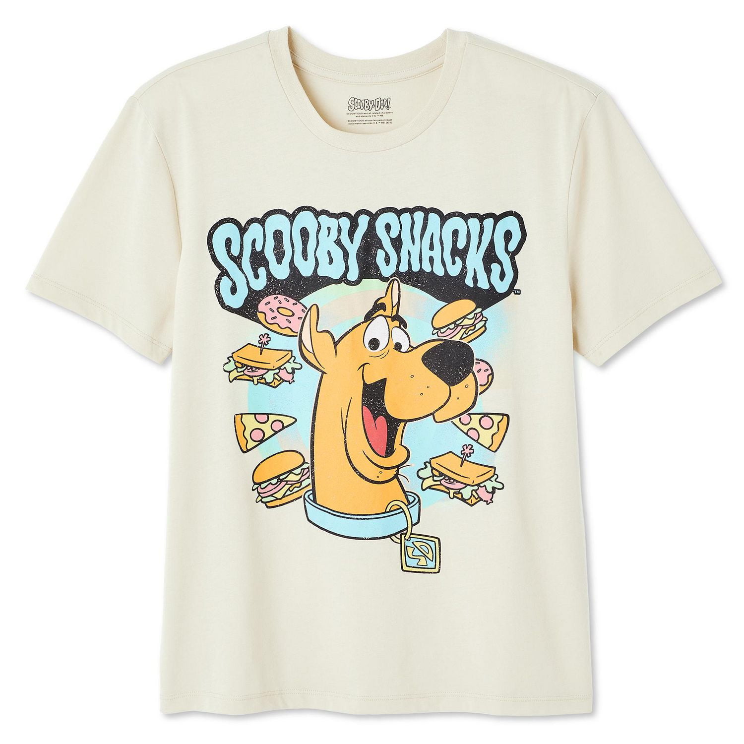 T-shirt à manches courtes Scooby-Doo pour femmes
