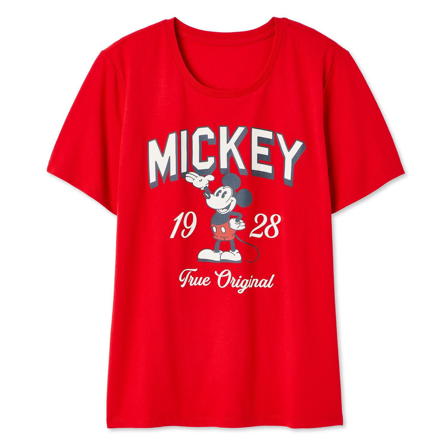 Disney Women's Mickey Mouse Short Sleeve Tee