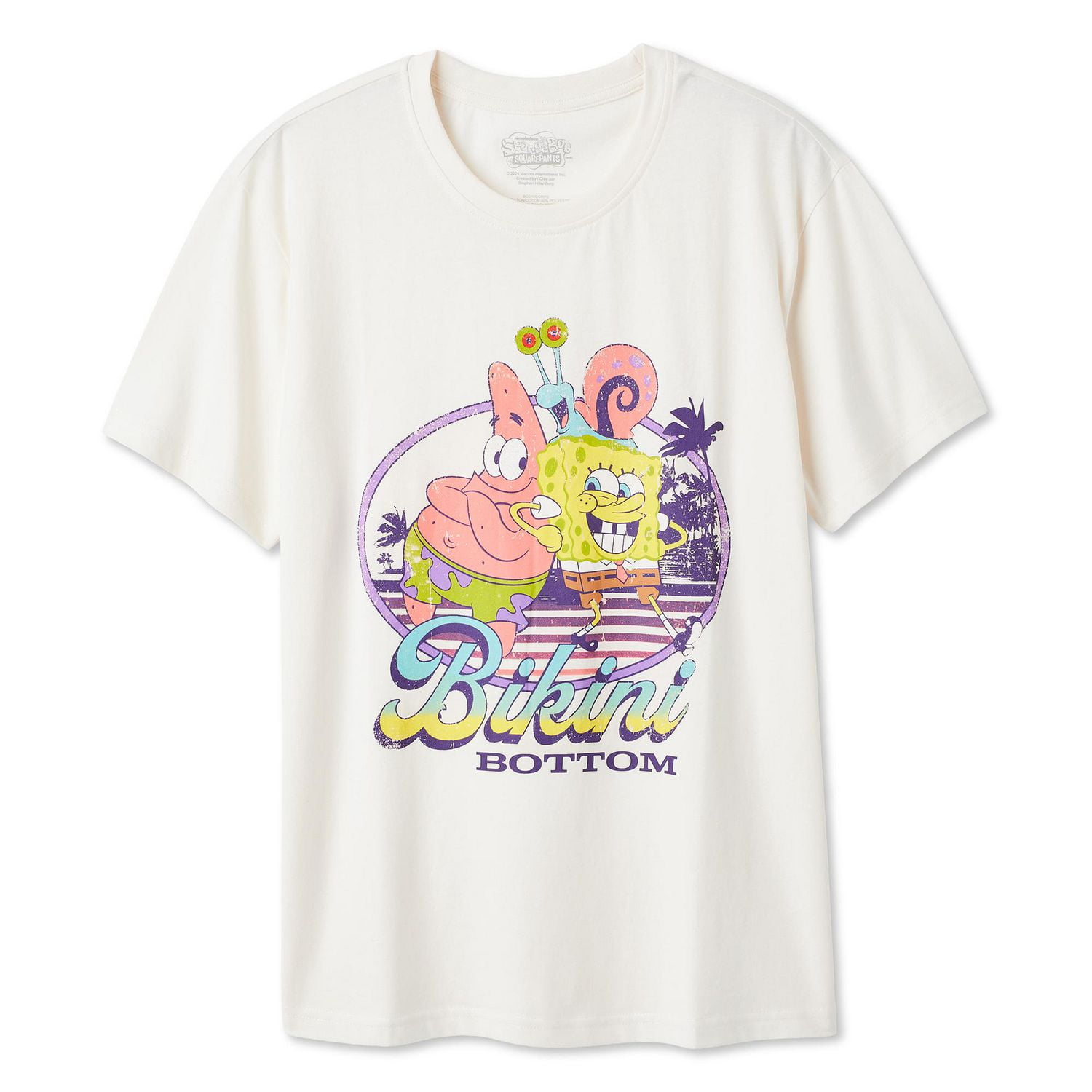 SpongeBob SquarePants Women's Boyfriend Fit T-Shirt