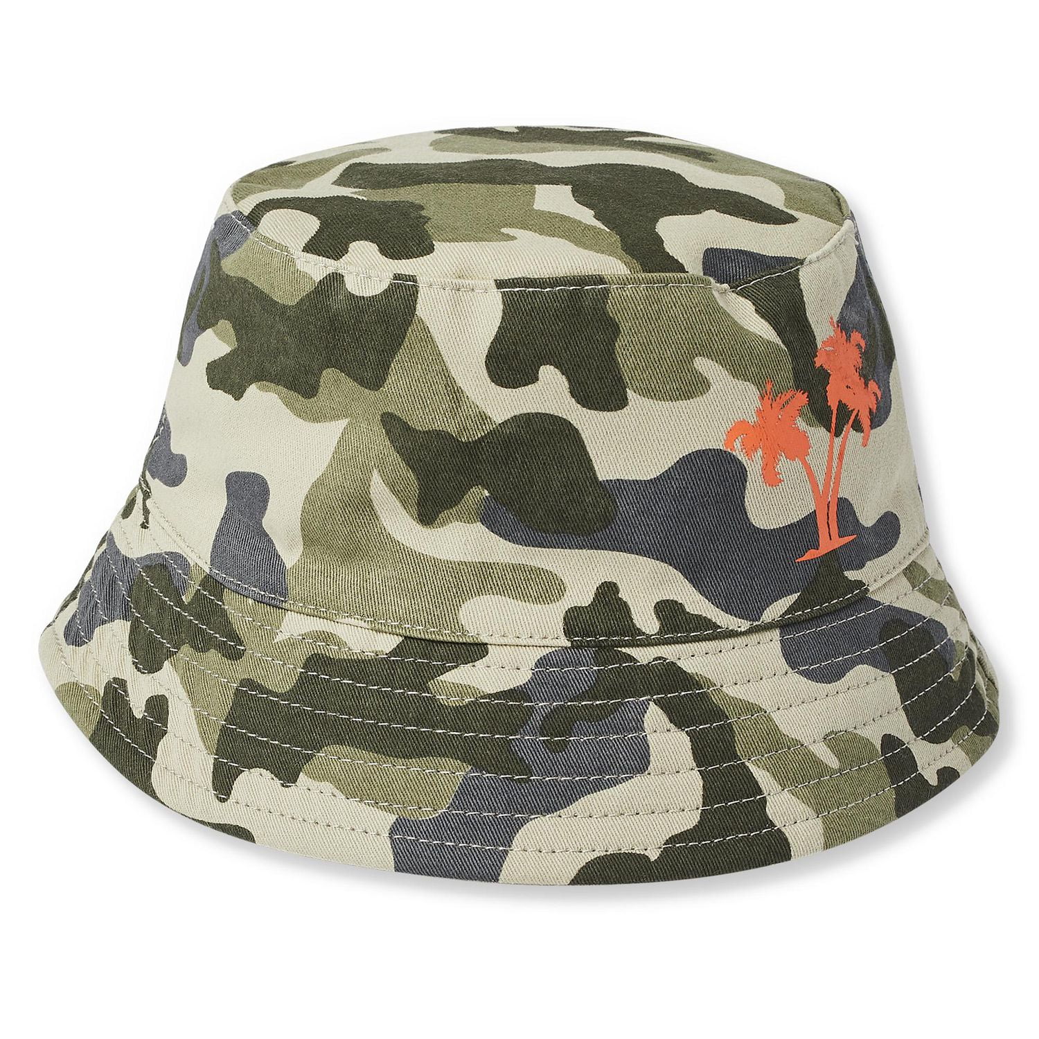 boys camouflage bucket hat