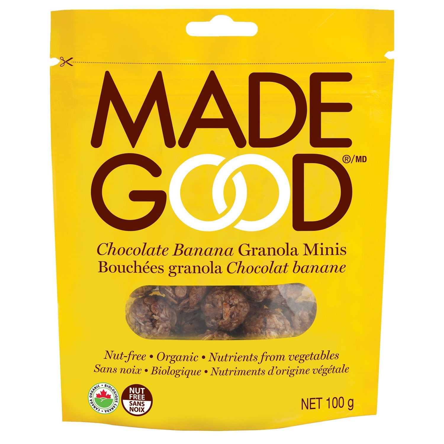 Made Good Organic Chocolate Banana Granola Minis Walmart Canada