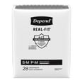thumbnail image 2 of Depend Real Fit Incontinence Underwear for Men, Maximum Absorbency (Small/Medium and Large/Extra Large), 2 of 6