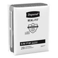 thumbnail image 4 of Depend Real Fit Incontinence Underwear for Men, Maximum Absorbency (Small/Medium and Large/Extra Large), 4 of 6