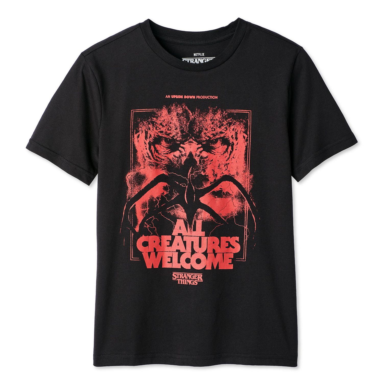 T-shirt à imprimé graphique Stranger Things pour garçons