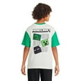 thumbnail image 2 of T-shirt à blocs de couleurs Minecraft pour garçons, 2 of 3