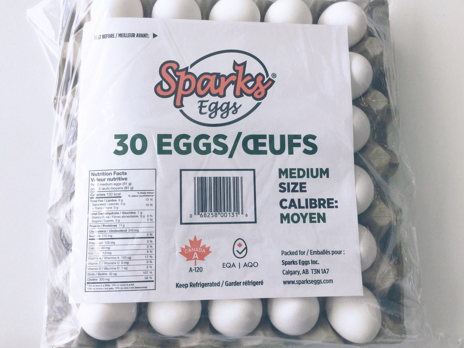 Sparks Medium White Eggs Walmart Canada
