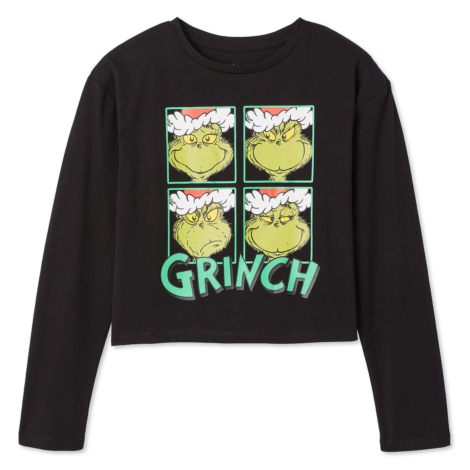 T-shirt à manches longues Le Grinch pour filles