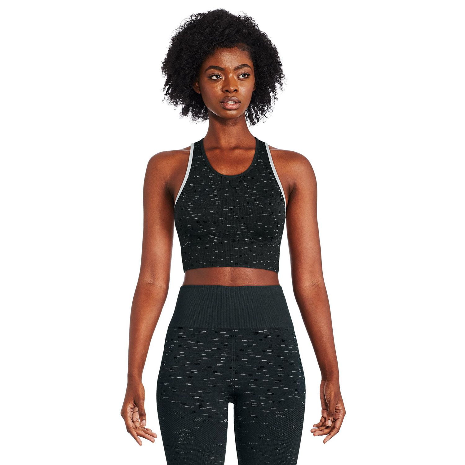 Athletic Works Women's Seamless High Neck Bra