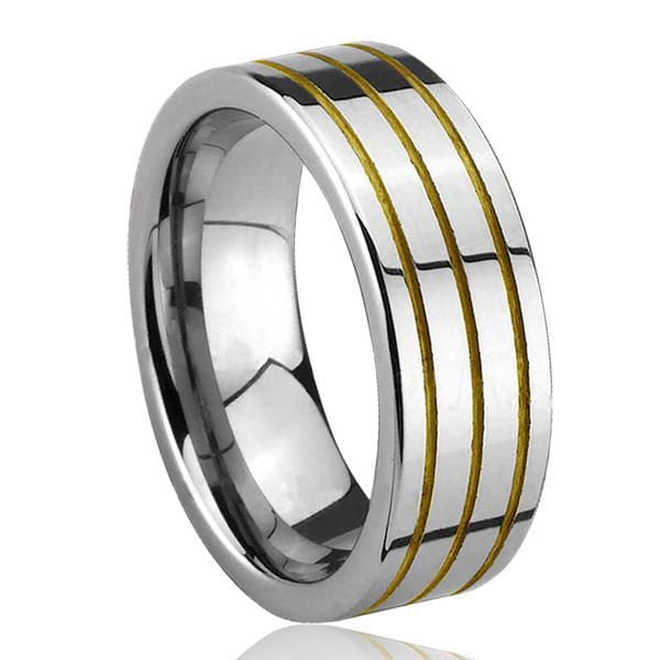 BAGUE EN TUNGSTÈNE QUINTESSENTIEL HOMME