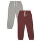 Paq. de 2 Pantalons d'entraînement De Base George British Design Pour Filles – image 1 sur 2