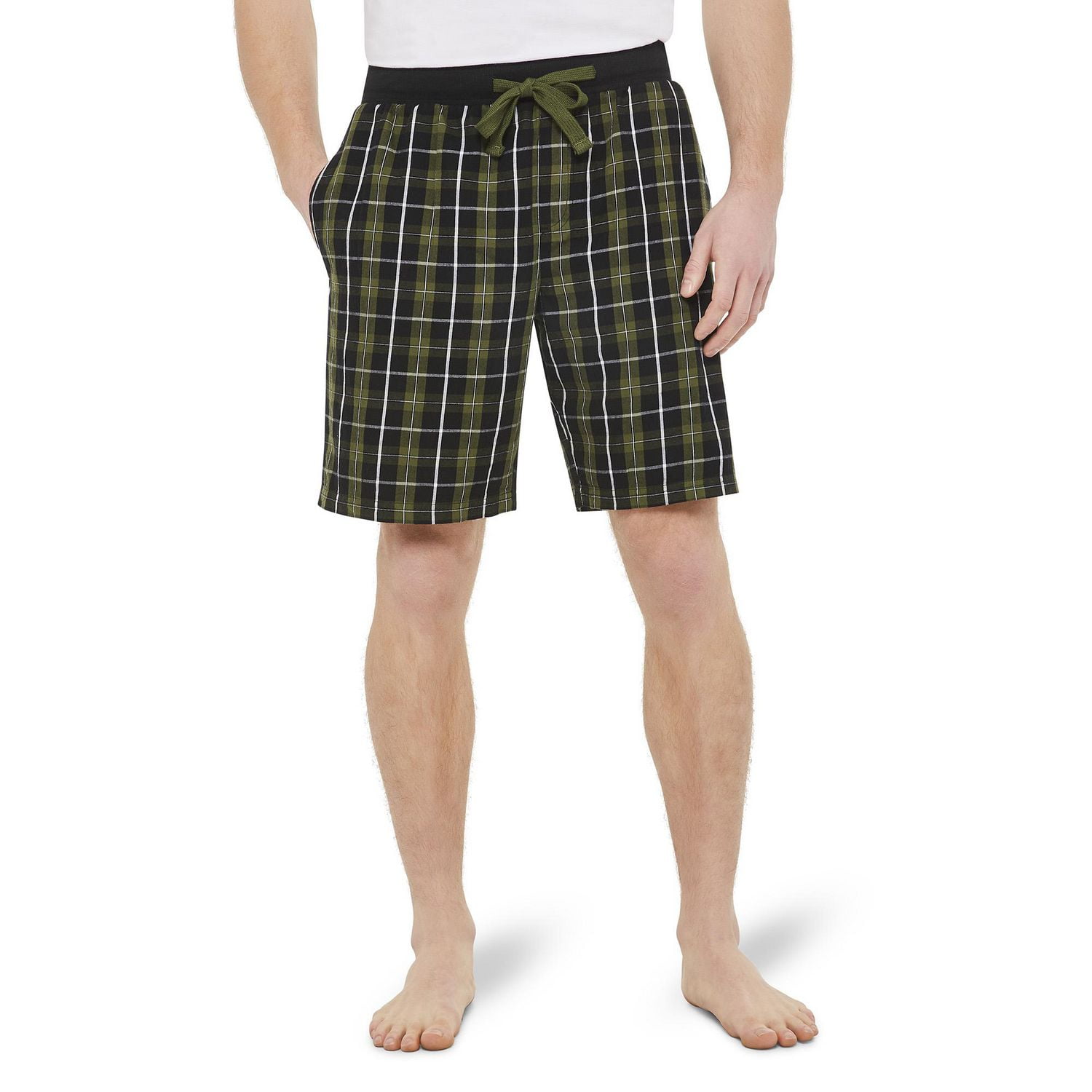 Men's Twill Sleep Shorts Walmart Canada