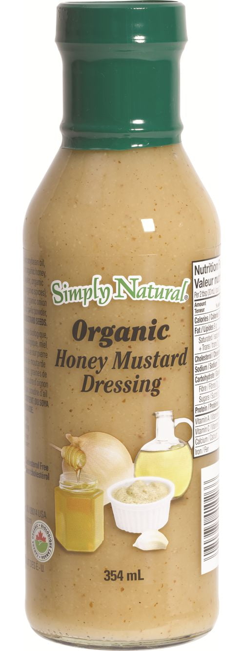 Simply Natural Organic Honey Mustard Dressing Walmart Canada