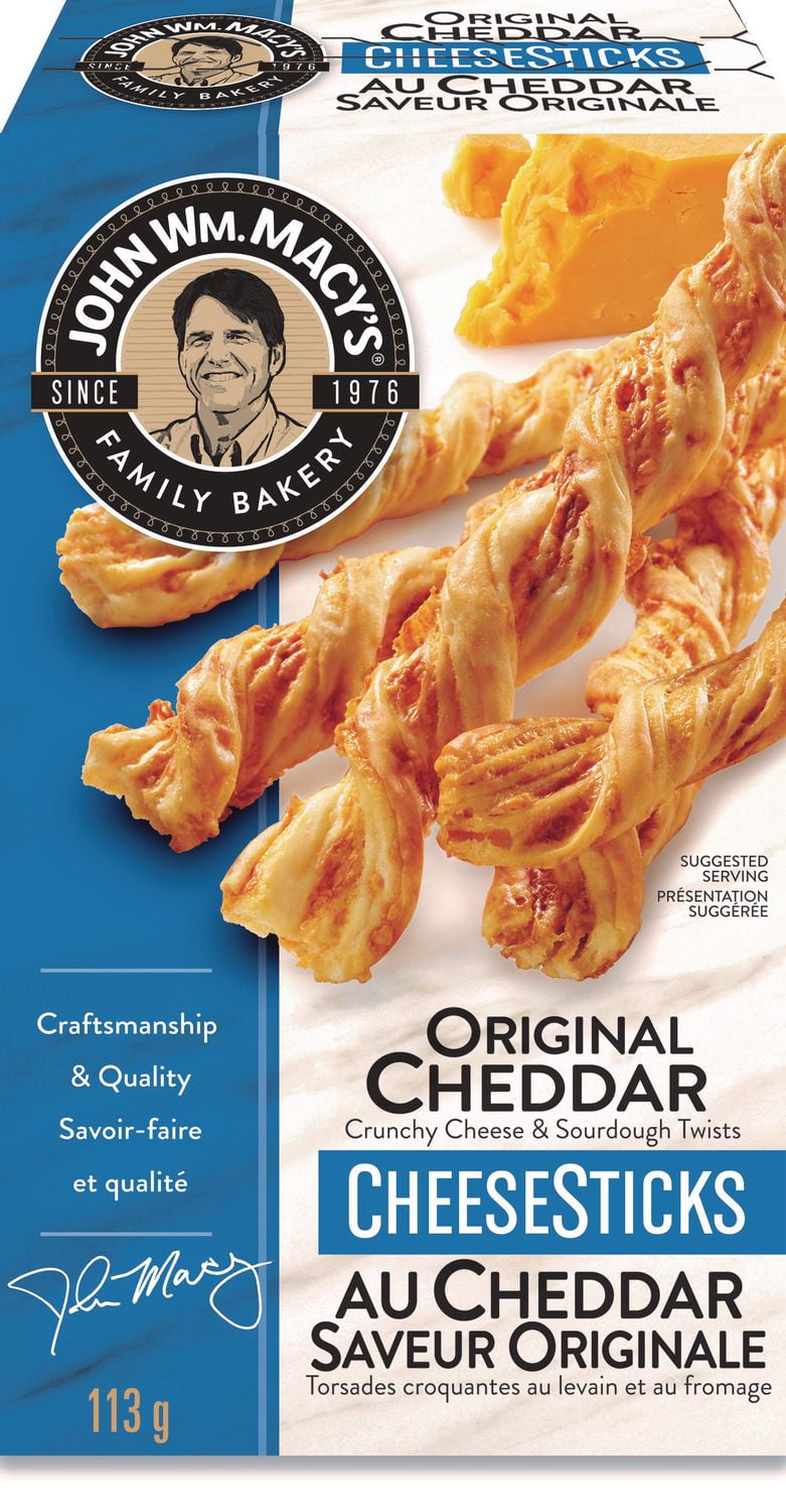 John Wm. Macy's Original Cheddar Cheese Sticks Walmart Canada