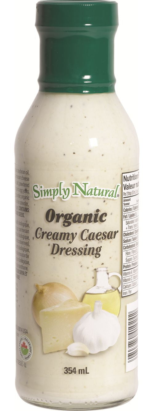 Simply Natural Organic Creamy Caesar Dressing Walmart Canada